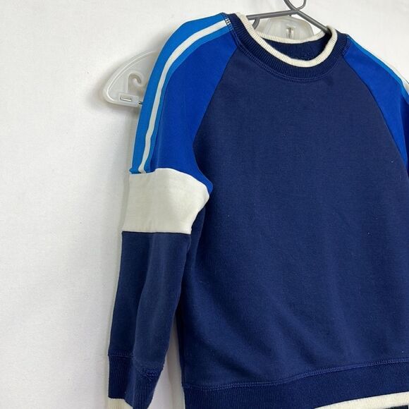 Hanna Andersson Blue 2 Piece crew neck sweatsuit size 4 - Picture 3 of 13